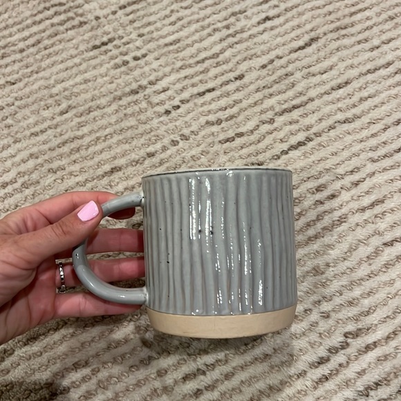 Anthropologie Other - PRICE FIRM Anthropologie Blue Ceramic Mug